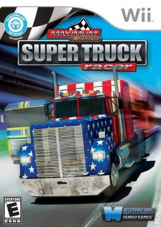 Maximum Racing: Super Truck Racer box art for Wii